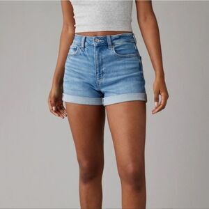 American Eagle Mom Cuffed Hem Shorts - Size 12